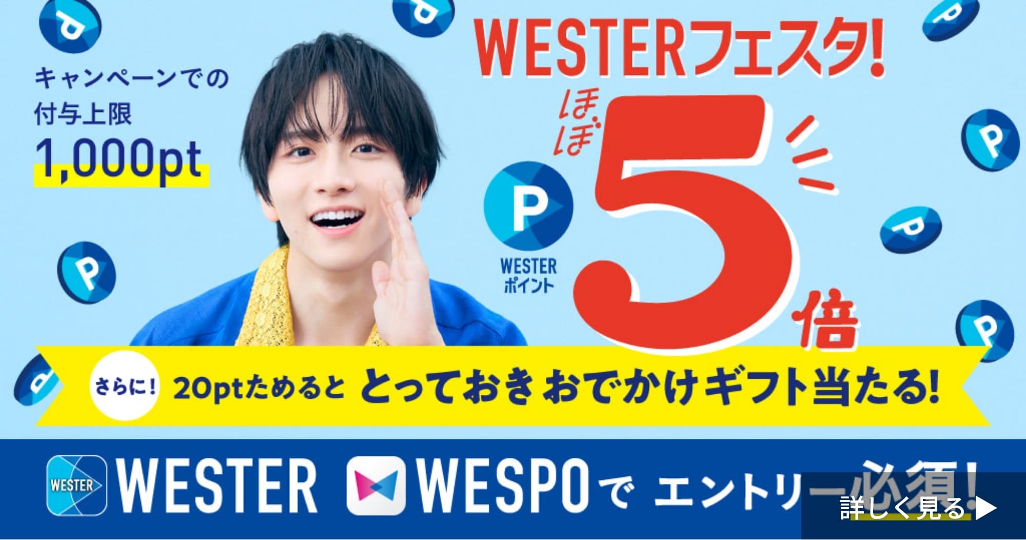 WESTERフェスタボーナスキャンペーン