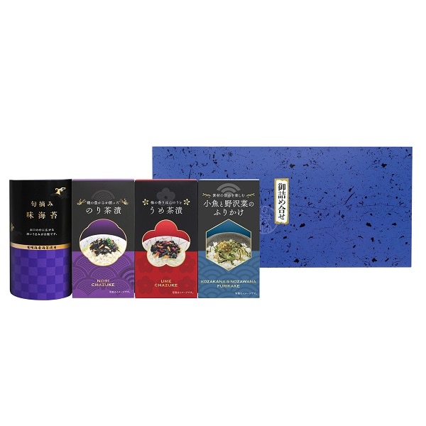 味海苔・お茶漬け詰合せ・ふりかけ詰合せ