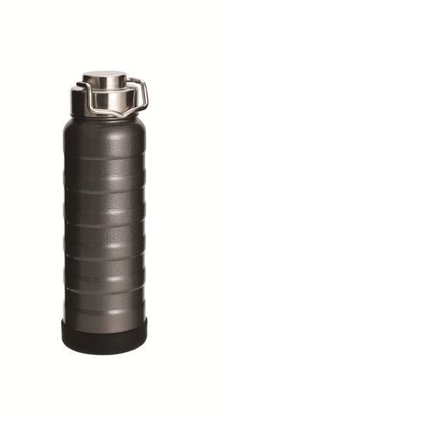 真空二重ステンレスボトル750mlグレー