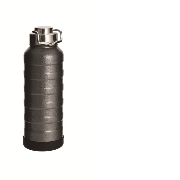 真空二重ステンレスボトル1000mlグレー