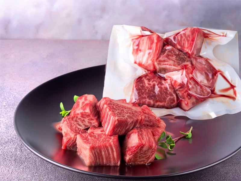 鳥取和牛ヒレ角切りステーキ150g