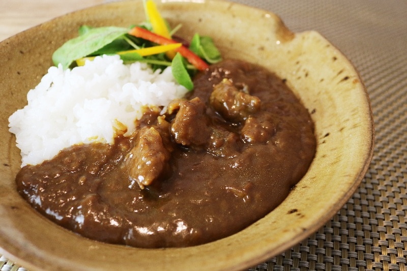 近江牛角切りカレー