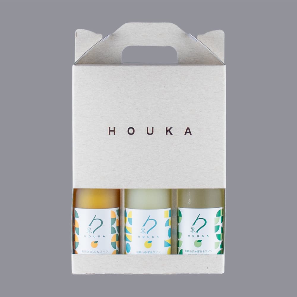 甘未果実酒 勹果 柑橘セット 180ml×3本