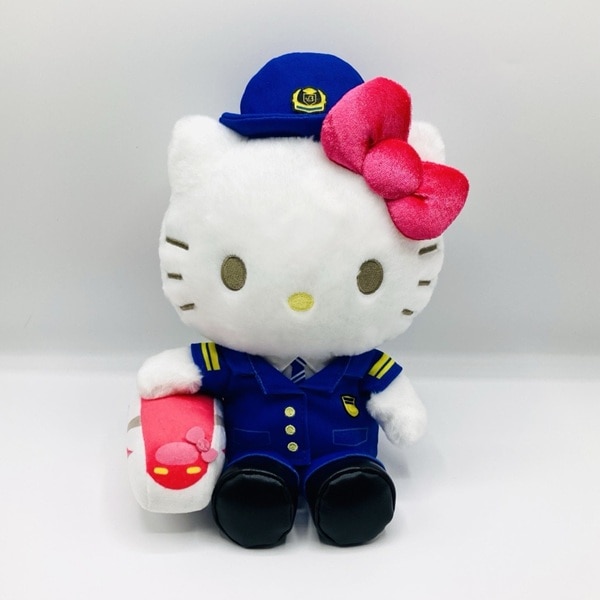 ありがとうハローキティ新幹線　ぬいぐるみ（記念BOX）
