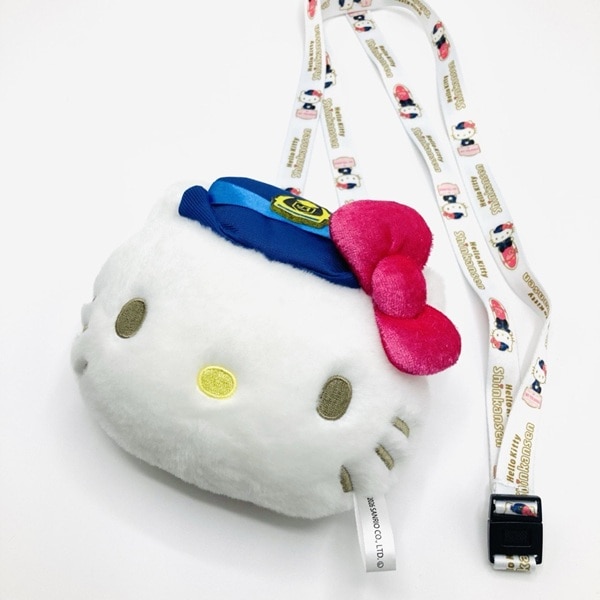 ありがとうハローキティ新幹線　ふわふわパスケース