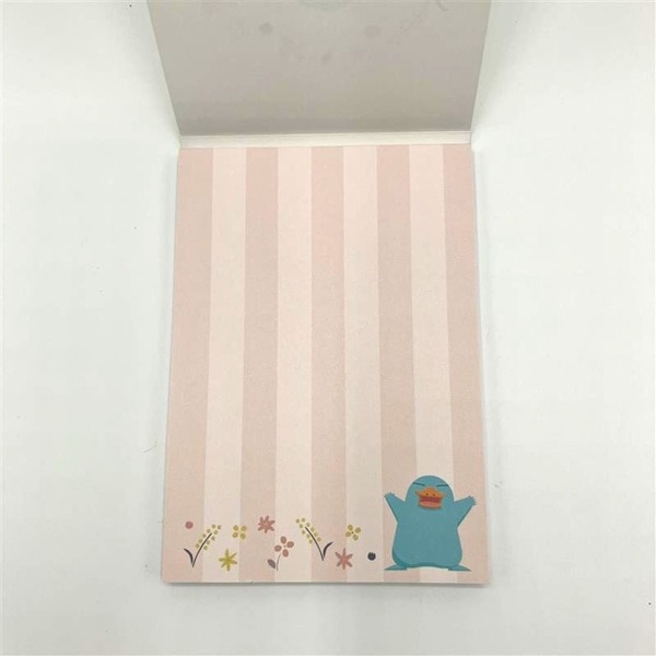カモノハシのイコちゃん×北欧　メモ帳