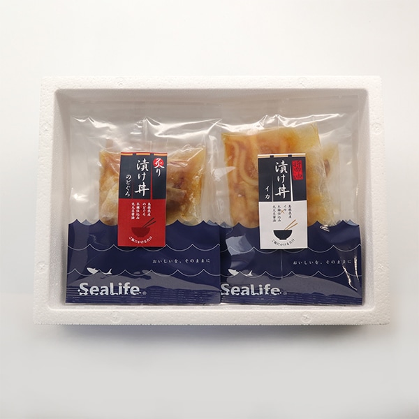 島根漬け丼セット（炙りのどぐろ・炙りいわし・イカ）3食セット