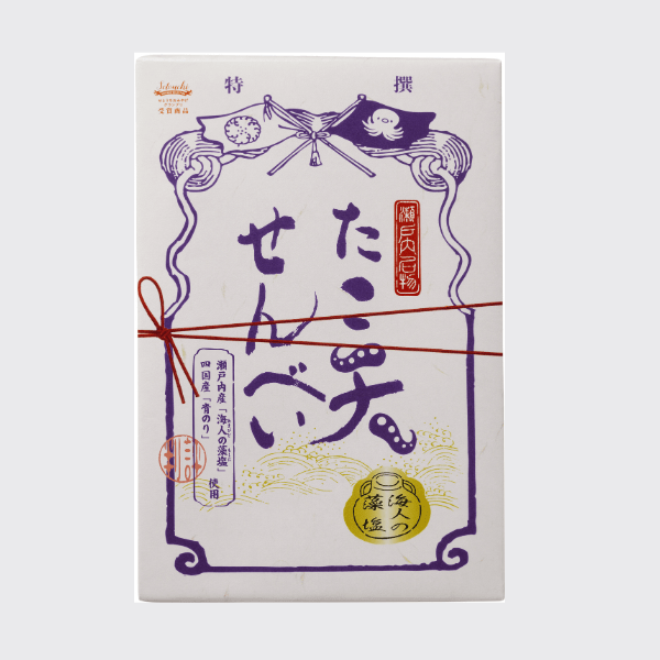 サンエール　瀬戸内名物たこ天せんべい　12個入り