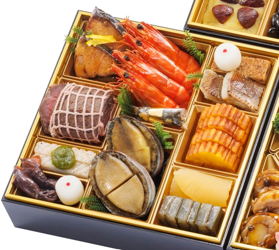  [千里山荘]おせち料理 三段重 (4人前)