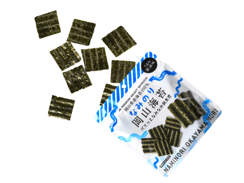 【送料無料】JRPSS　岡山海苔天 ・おいしいシリーズセット