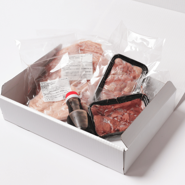 むなかた鶏のとりすきセット(3~4人前)