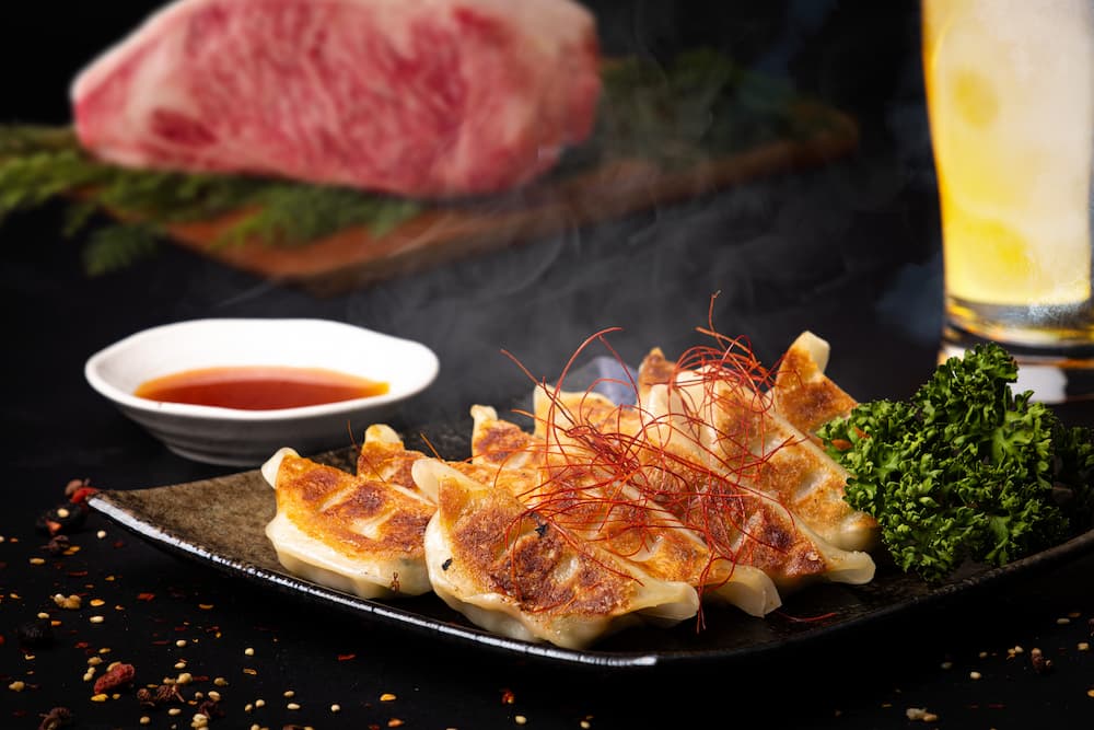 氷見牛使用越中餃子3パックセット 48個 氷見牛