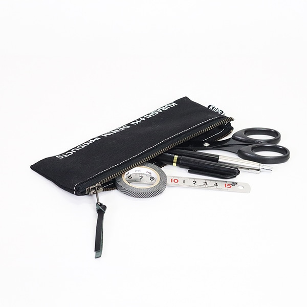 KURASHI+Ki pencil case BK ブラック