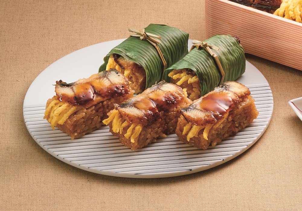 炙りうなぎ笹めしと炙りうなぎむすび詰合せ