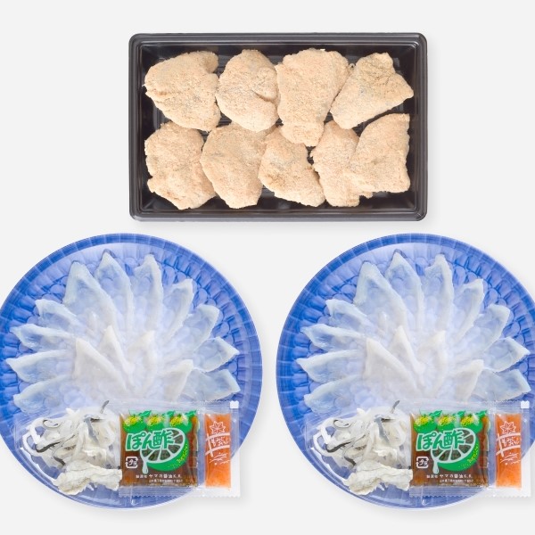 ふぐざんまいセット(刺身＆唐揚げ)(DC-SK)