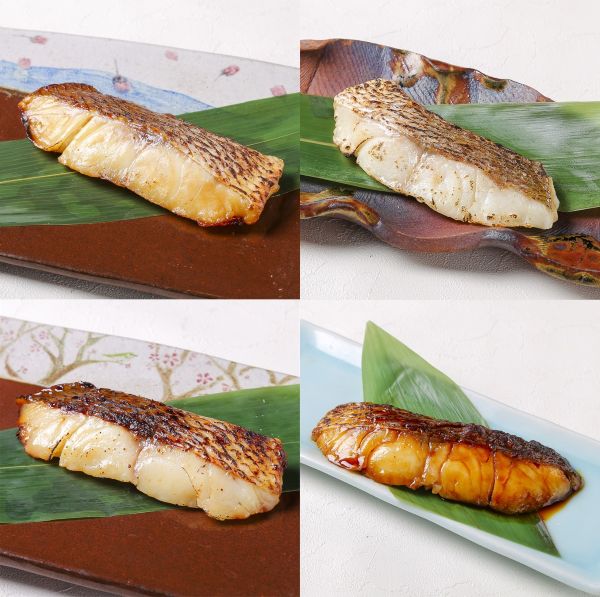 冷凍魚惣菜　近大生まれマダイ焼味4種食べ比べ　8食