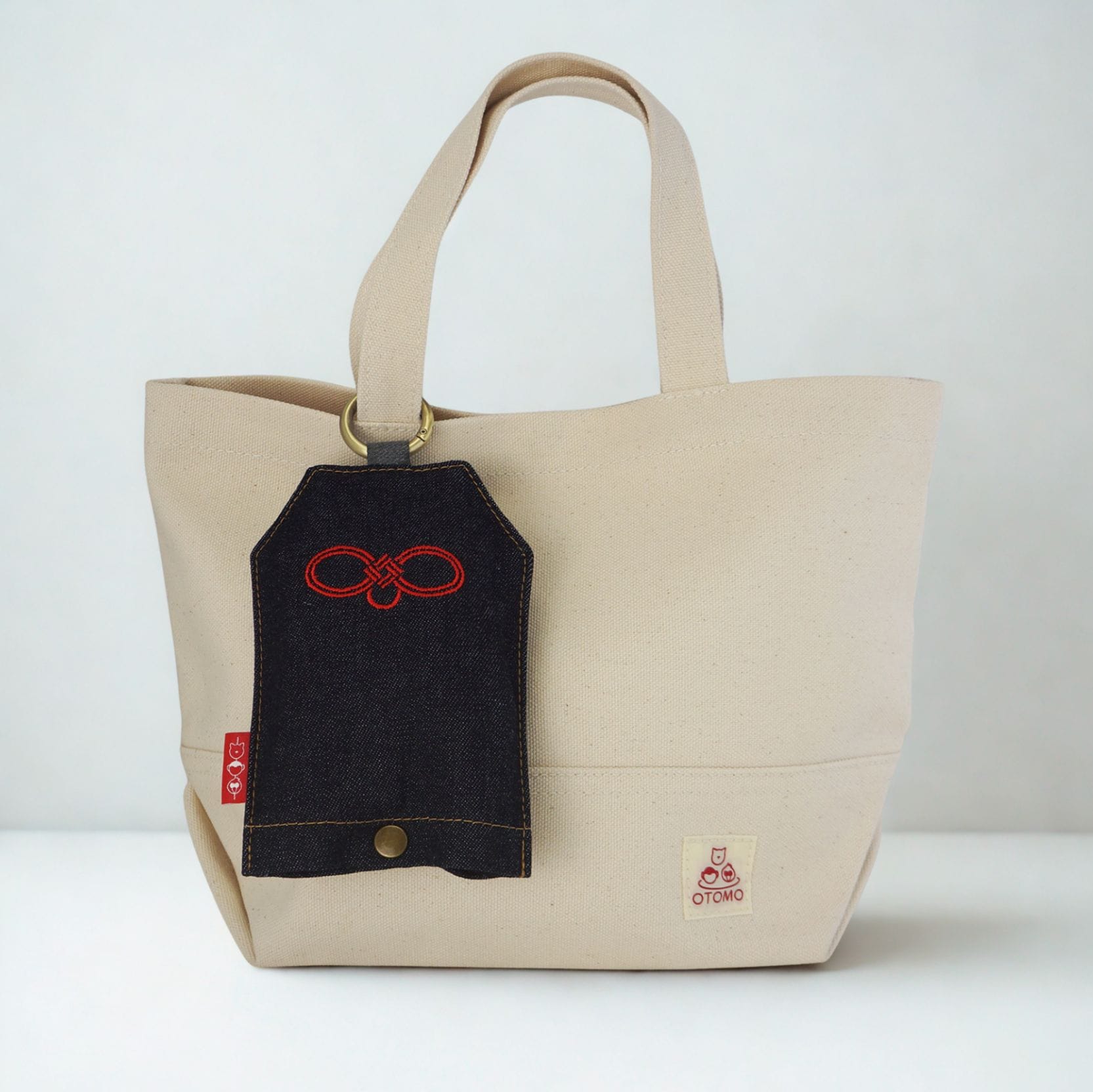 OMAMORI marche bag　Indigo