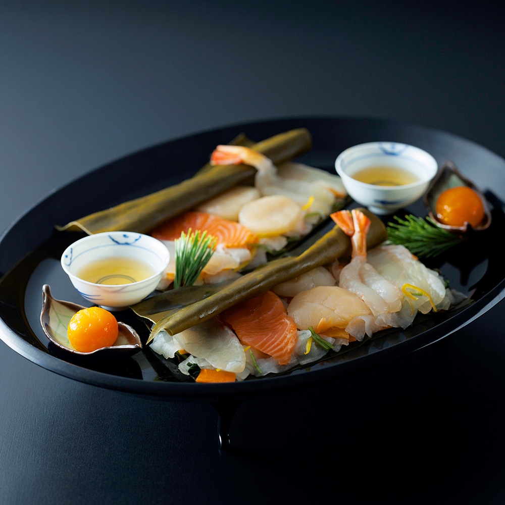料亭の昆布〆- 漁味 -(2人前)