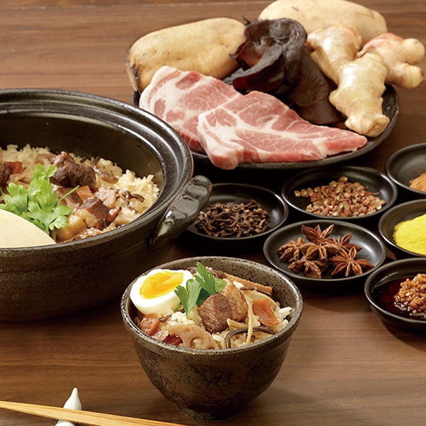 加工品 炊き込みご飯の素3種「鮎・うめ豚・鯛」 各2合用