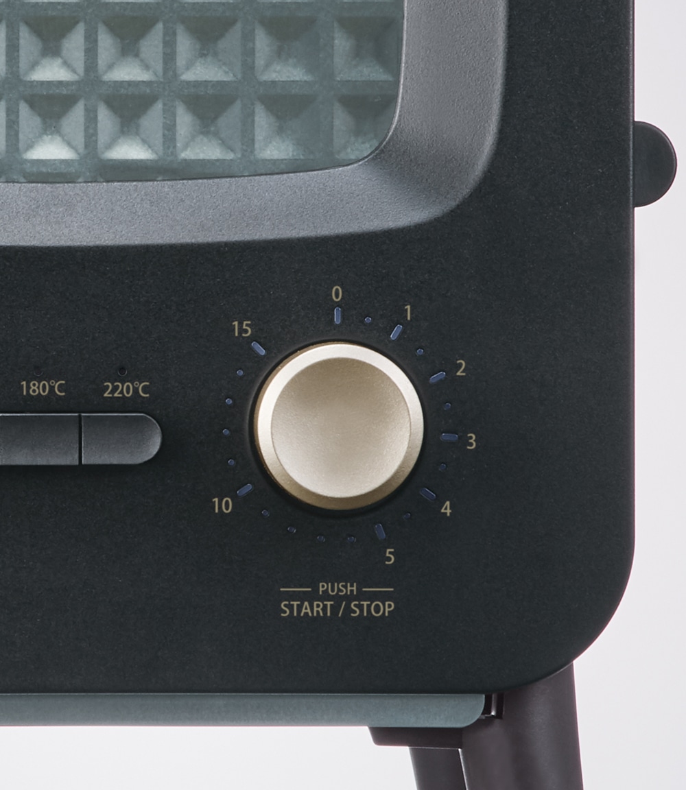 <レコルト>スライドラックトースター・ブラック