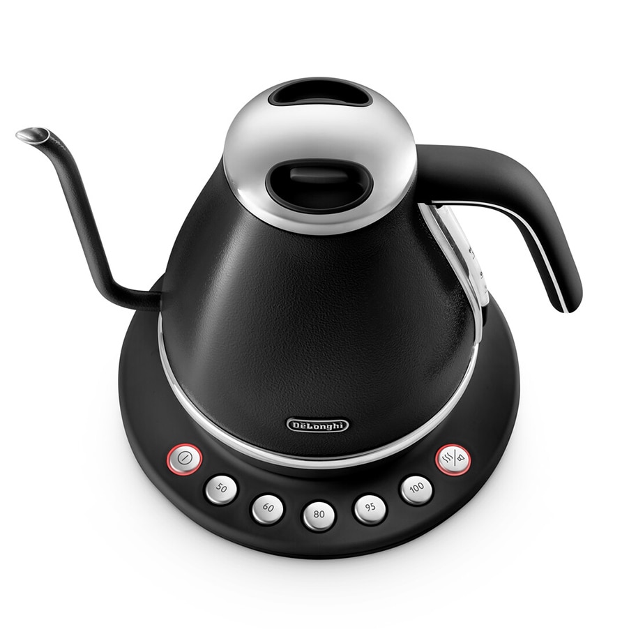 <ﾃﾞﾛﾝｷﾞ>ｱｲｺﾅ 温度設定機能付き電気ｶﾌｪｹﾄﾙ ｸﾞﾚｰ