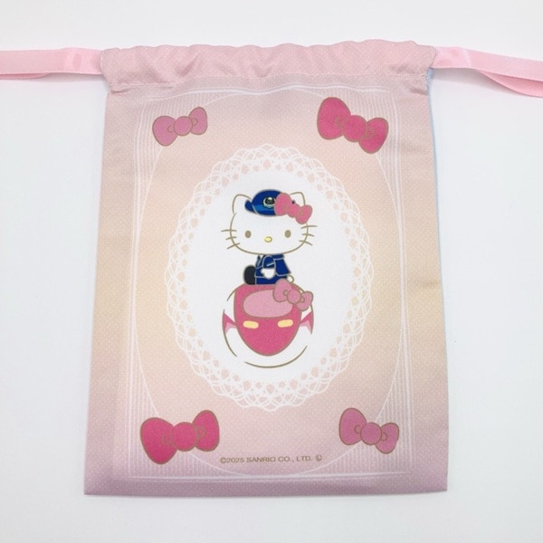 ありがとうハローキティ新幹線　巾着