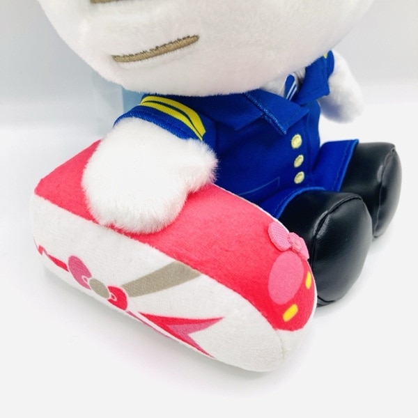 ありがとうハローキティ新幹線　ぬいぐるみ（記念BOX）