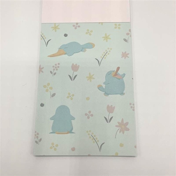 カモノハシのイコちゃん×北欧　メモ帳