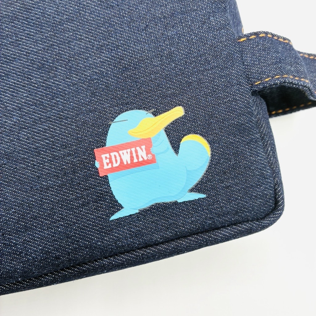 カモノハシのイコちゃん×EDWIN　ポーチ