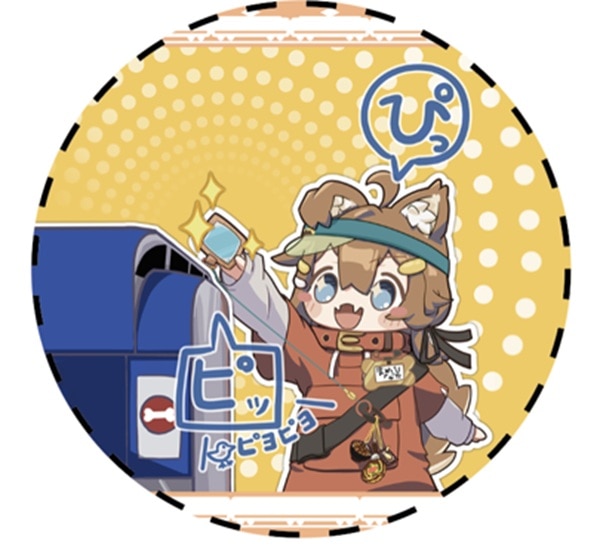 【予約販売】バーチャル広島駅 2.uまめひなたトレーディング缶バッジ(全3種)