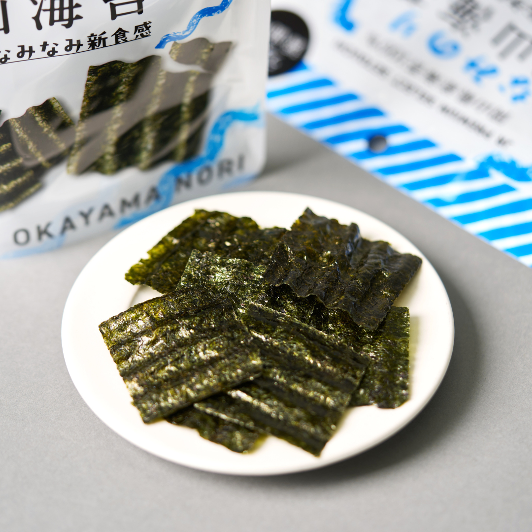 JR PREMIUM SELECT SETOUCHI なみのり岡山海苔　うまみ醤油味×5セット