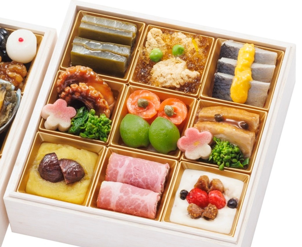  [千里山荘]おせち料理 二段重 (2人前)
