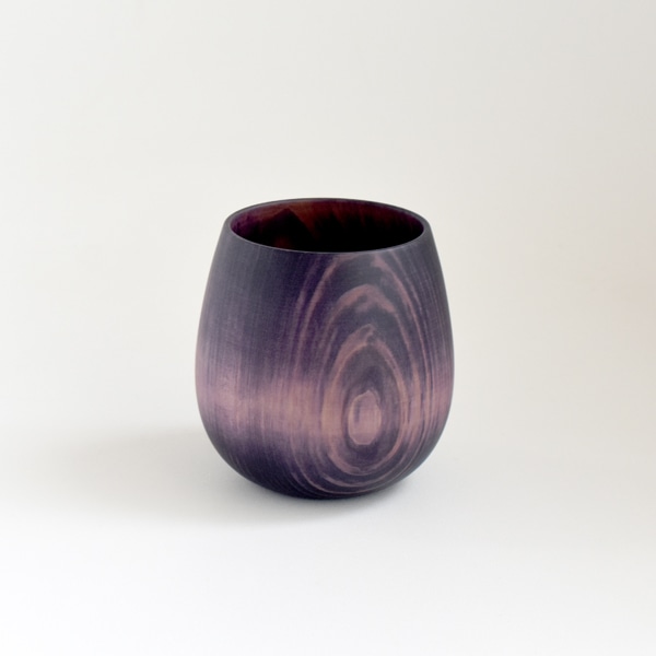 THE EASTON 山中塗ラウンドタンブラー 香付 ターコイズブルー 香付ターコイズブルー