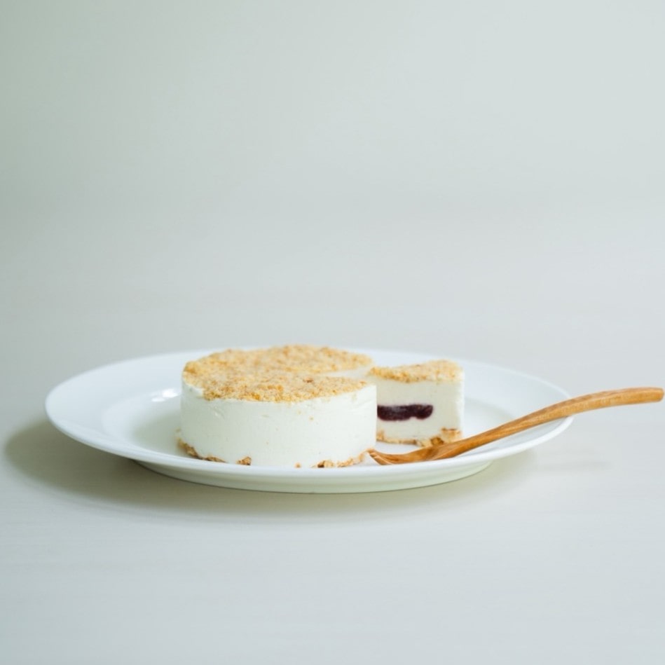 ふわふわレアチーズケーキ(いちじく)