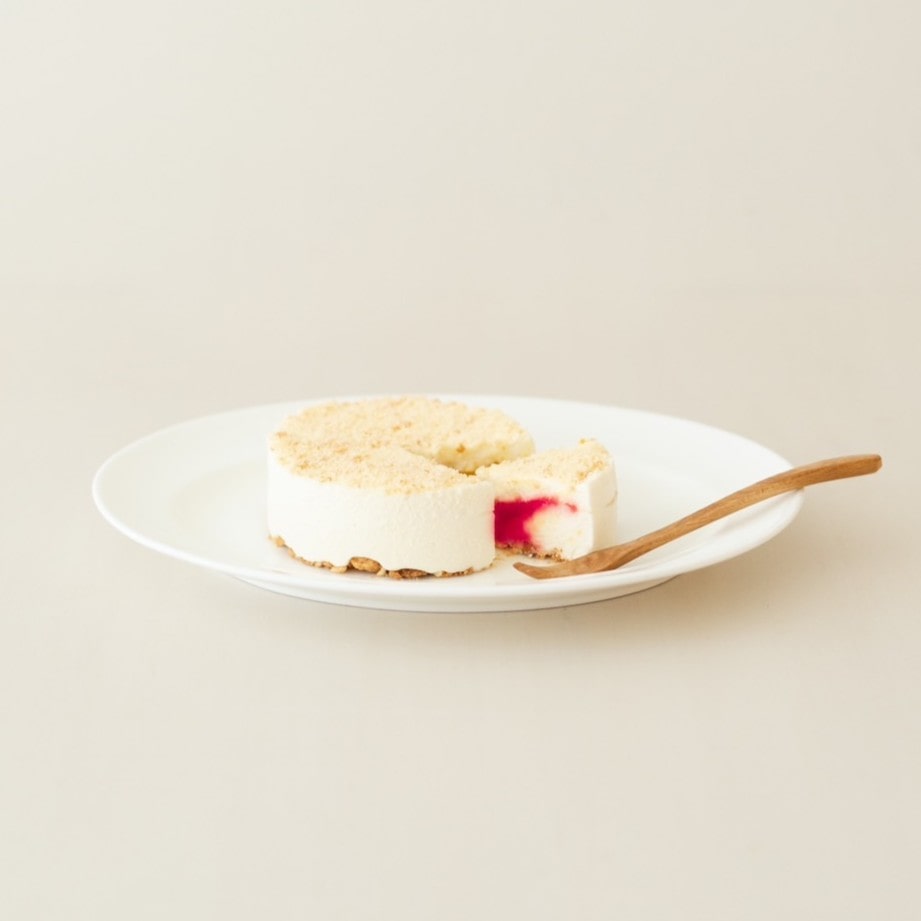 ふわふわレアチーズケーキ(すもも)