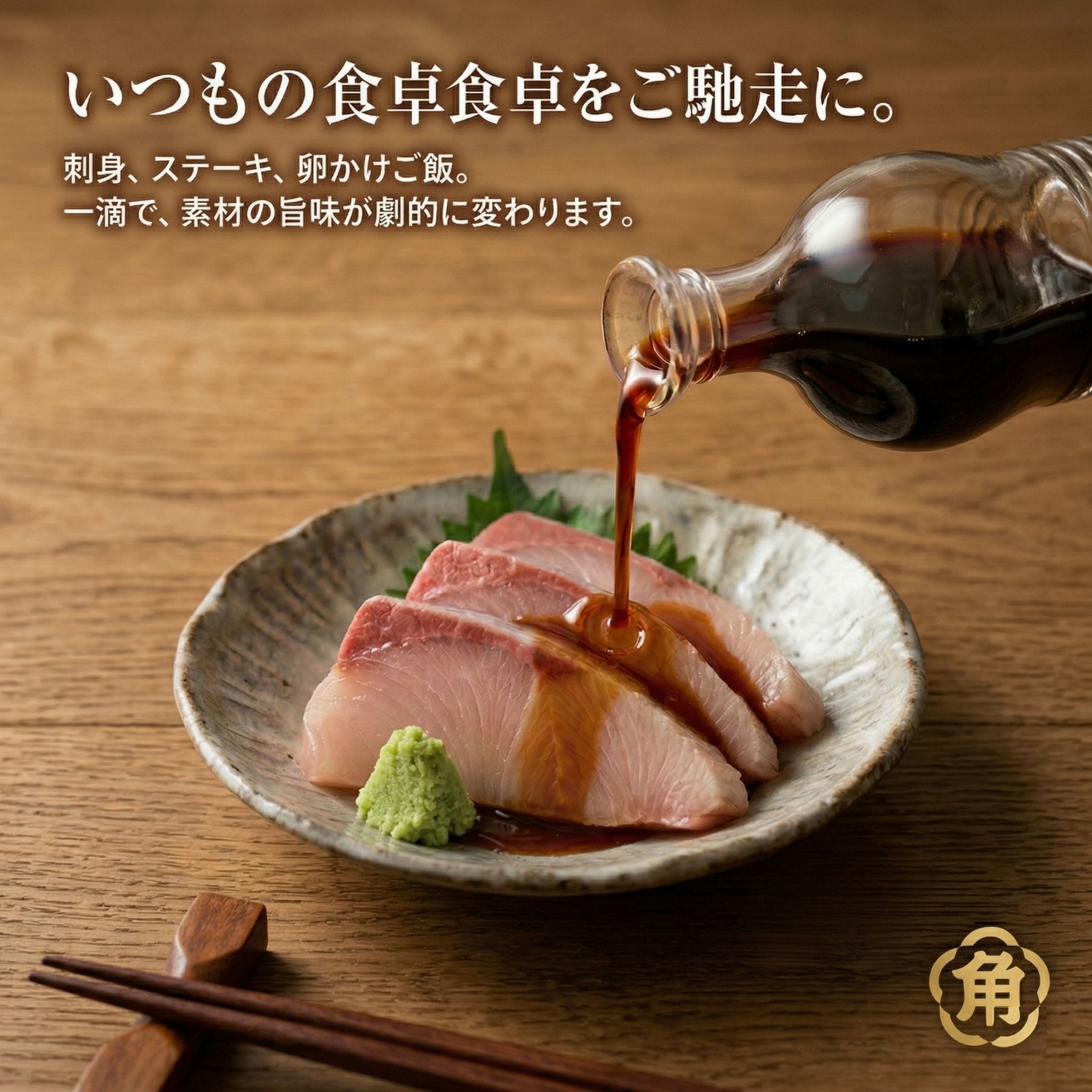 ”呼吸をするお醤油”　搾りたて生揚げ醤油150ml