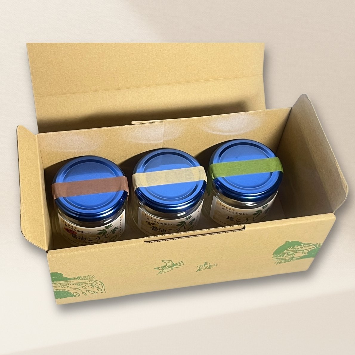 調味料 大和トウキ葉入り麹3種セット 120g×3瓶