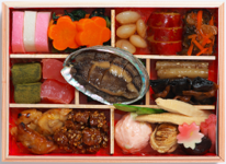 京都・日本料理店一献うえ原監修和風おせち鞍馬三段重
