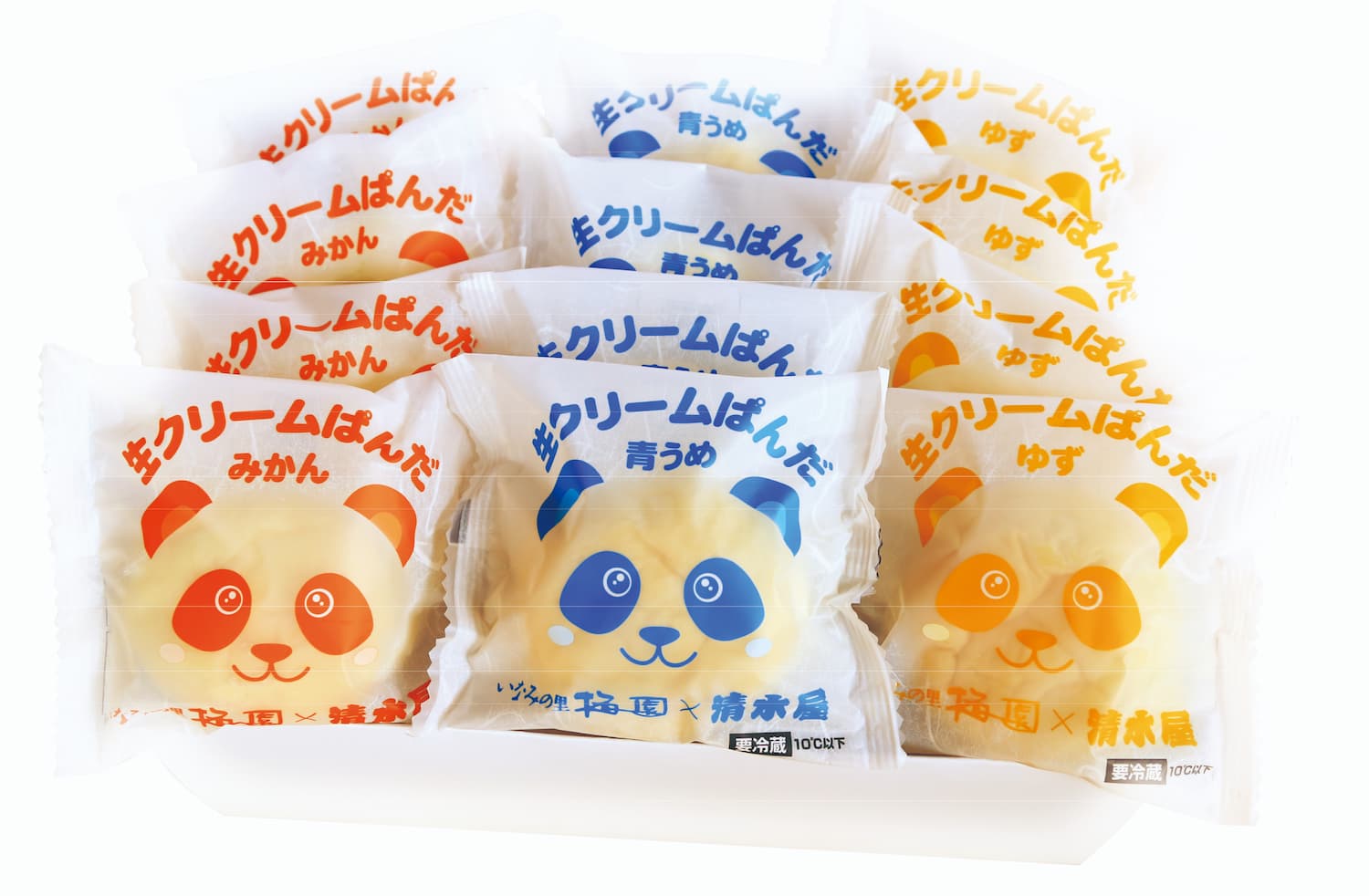 生クリームぱんだ12個セット