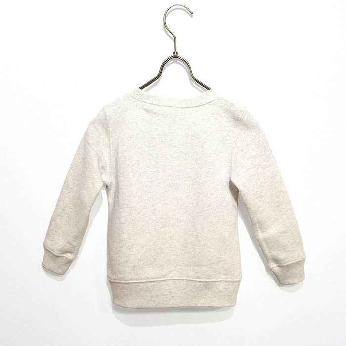 ウミキリン 子供スウェット オートミール杢 快速電車113系 110cm 110cmご希望の方はこちら