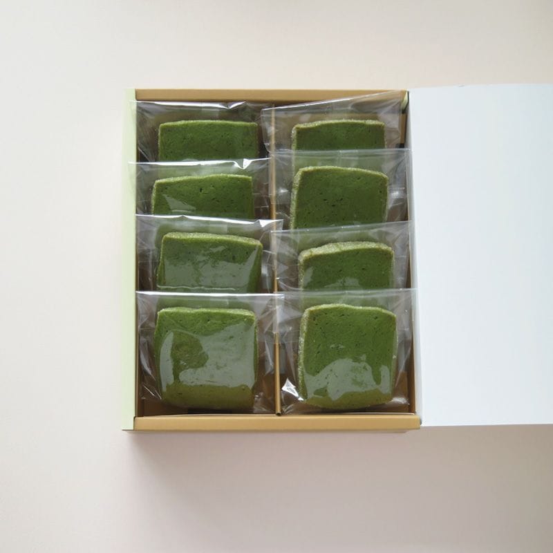 お茶屋の京都 宇治抹茶クッキー 8枚入