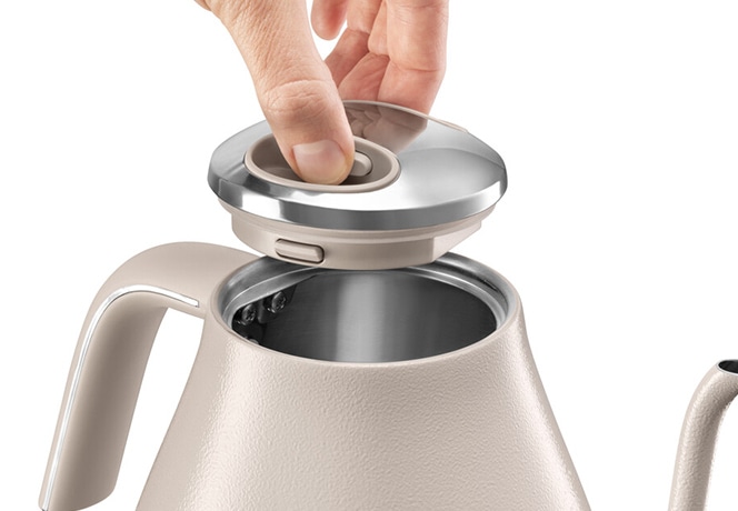 ﾃﾞﾛﾝｷﾞ>ｱｲｺﾅ 温度設定機能付き電気ｶﾌｪｹﾄﾙ ﾍﾞｰｼﾞｭ: ポイント利用商品