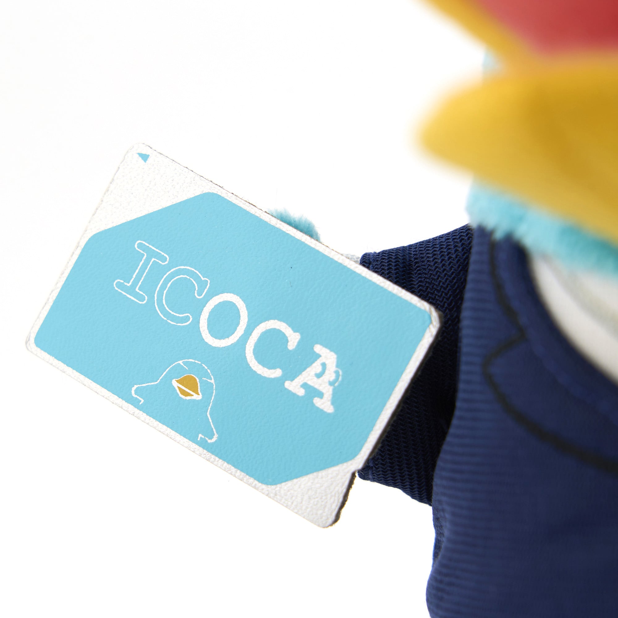 カモノハシのイコちゃん 駅員さんぬいぐるみ（S）