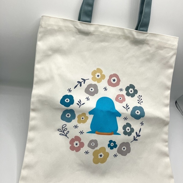 カモノハシのイコちゃん×北欧　トートバッグ