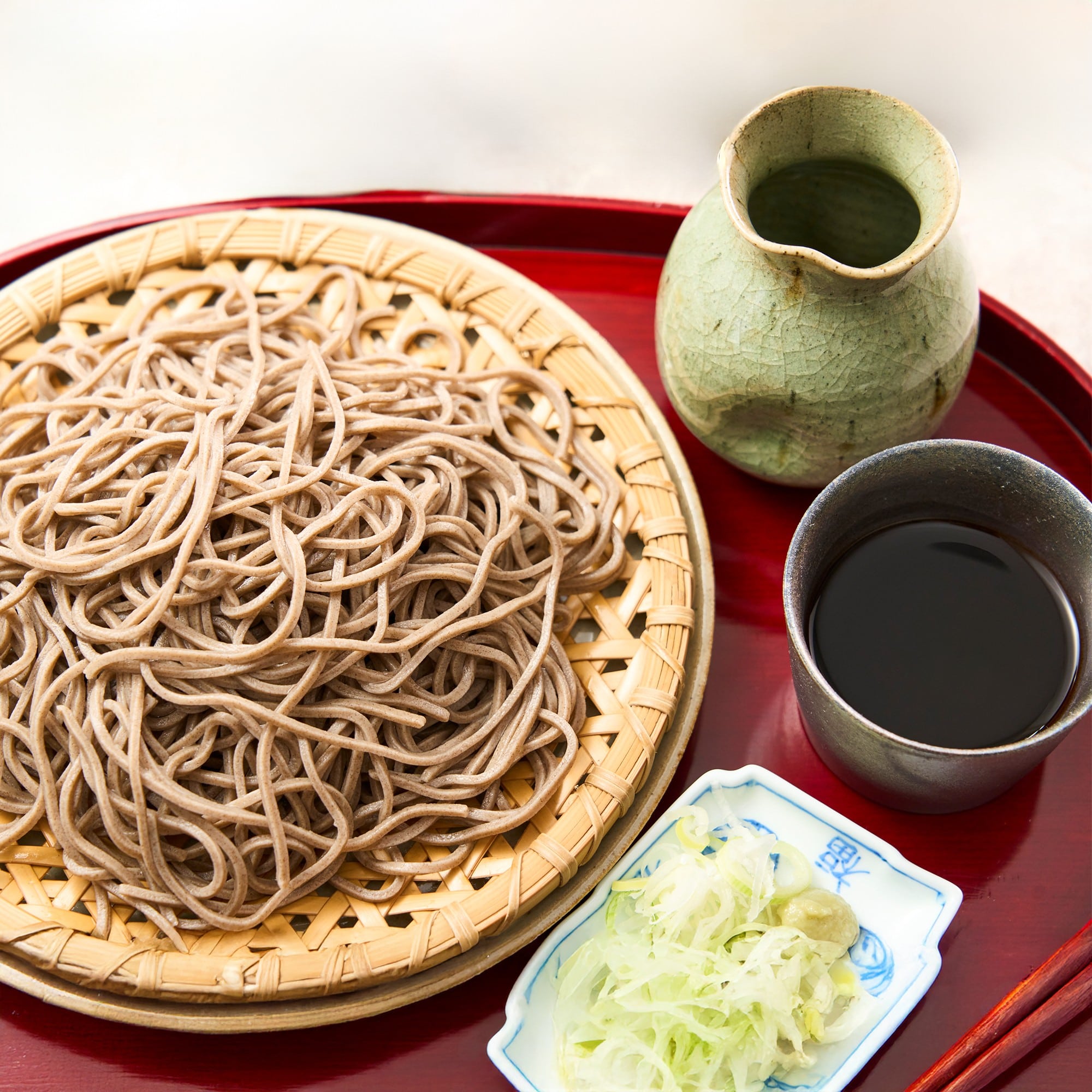 大山産そば粉と大山こむぎ粉でつくった大山そば 6食セット