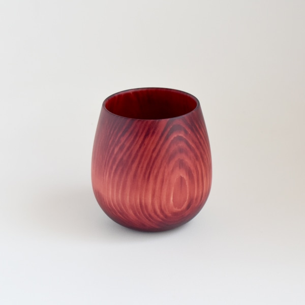 THE EASTON 山中塗ラウンドタンブラー 香付 ターコイズブルー 香付ターコイズブルー