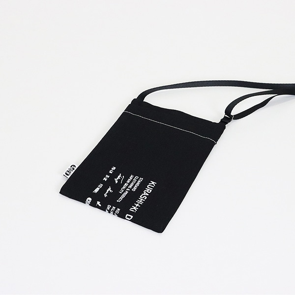 KURASHI+Ki SAC Mini BK ブラック