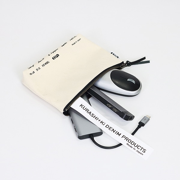 KURASHI+Ki Pouch  Kinari キナリ