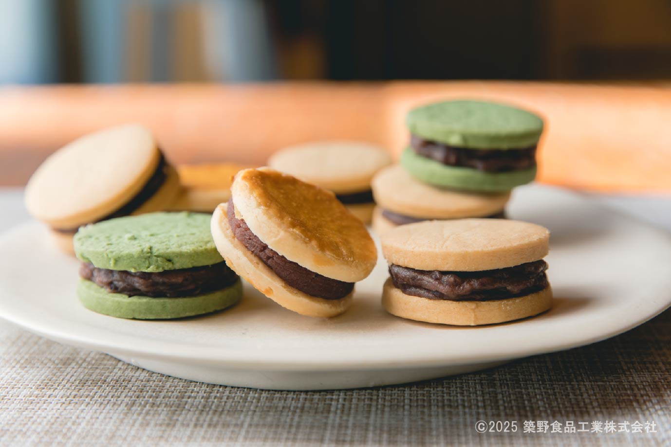 さっくりなめらか贅沢あんこサンドクッキー 6個セット