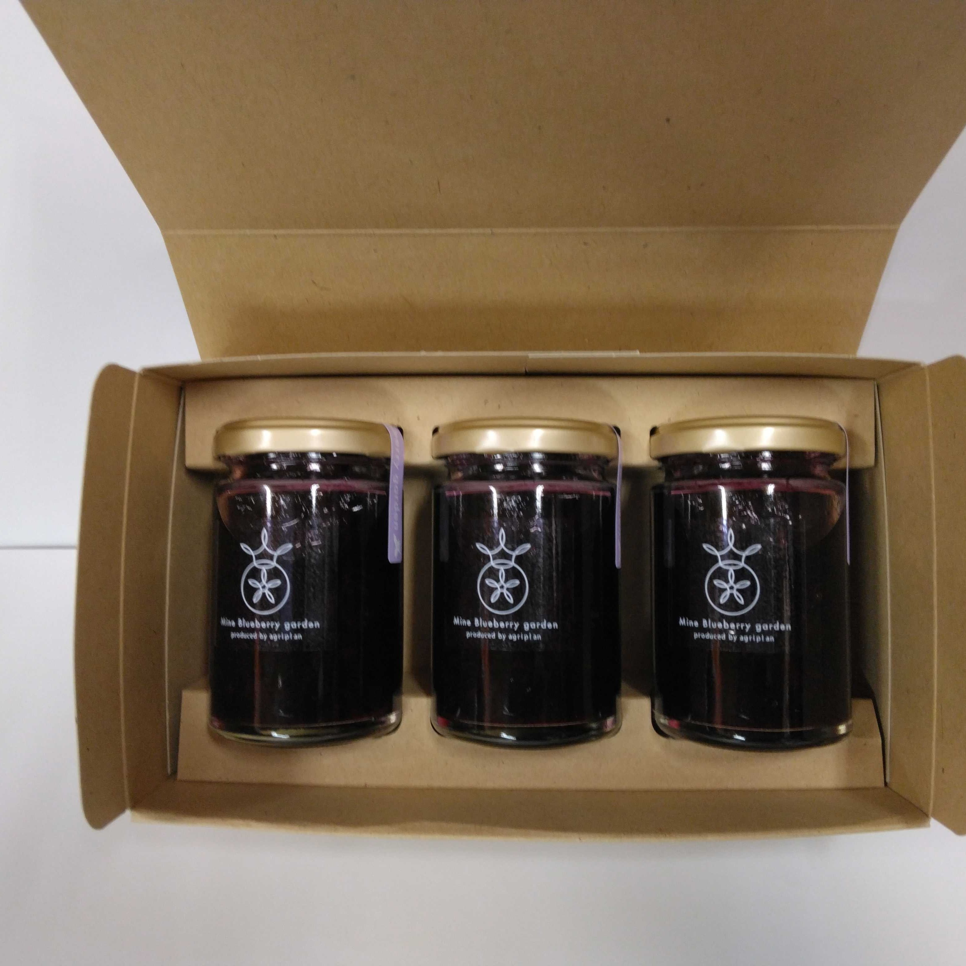 ブルーベリージャム 140g×3個